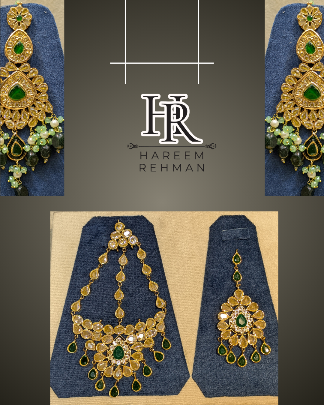 bridle's kundan set