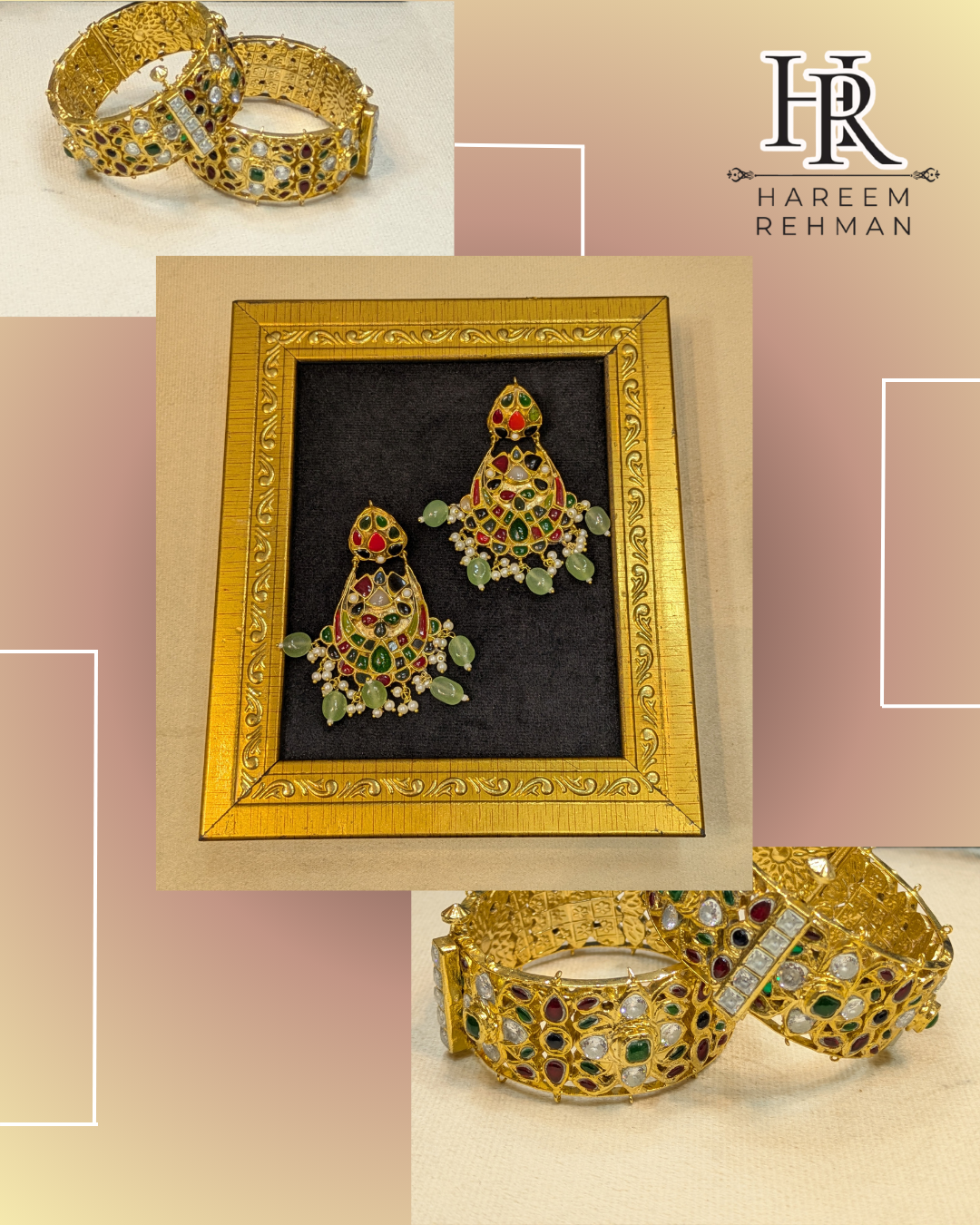 bridle's kundan set
