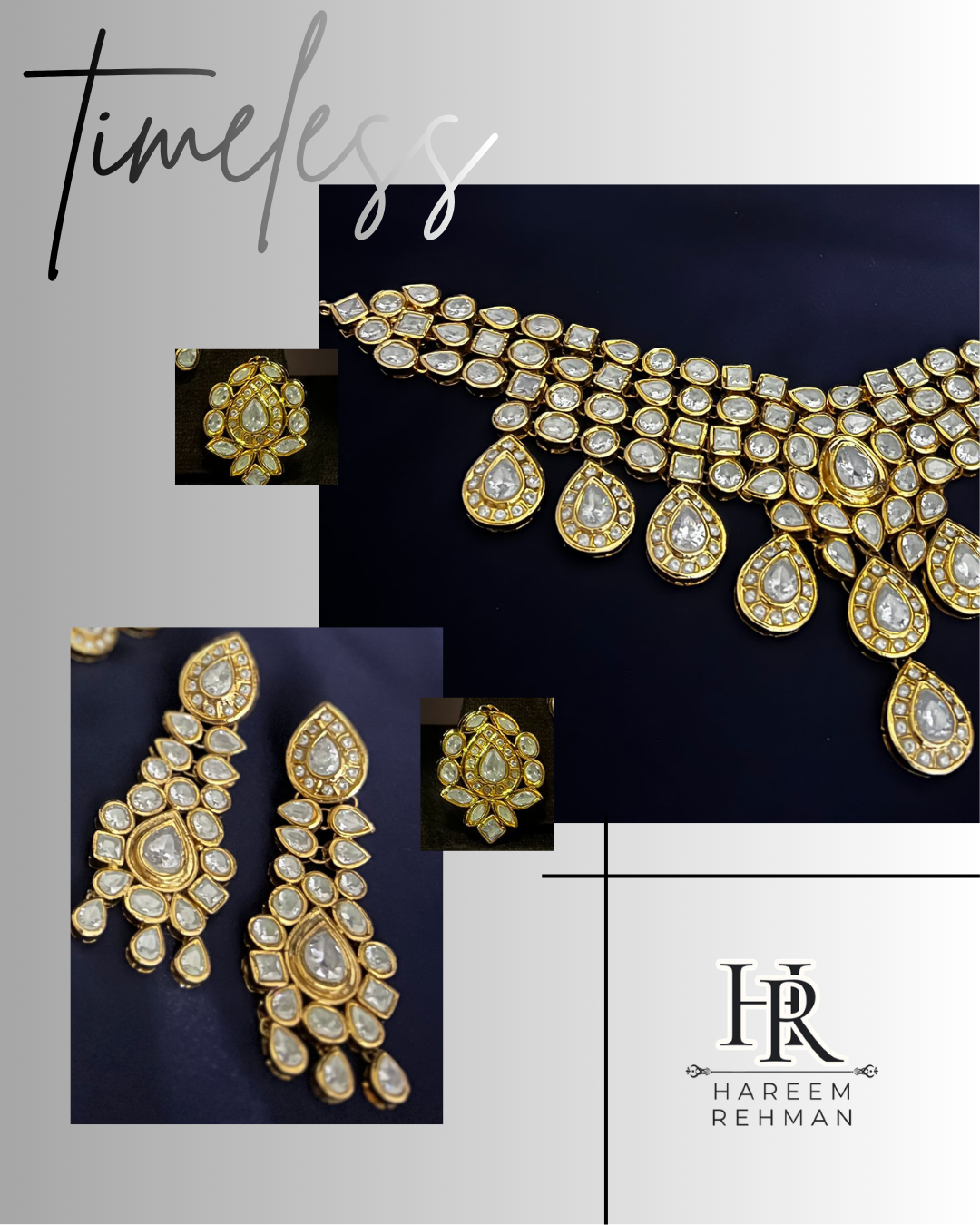 Maharani Polki Necklace Set