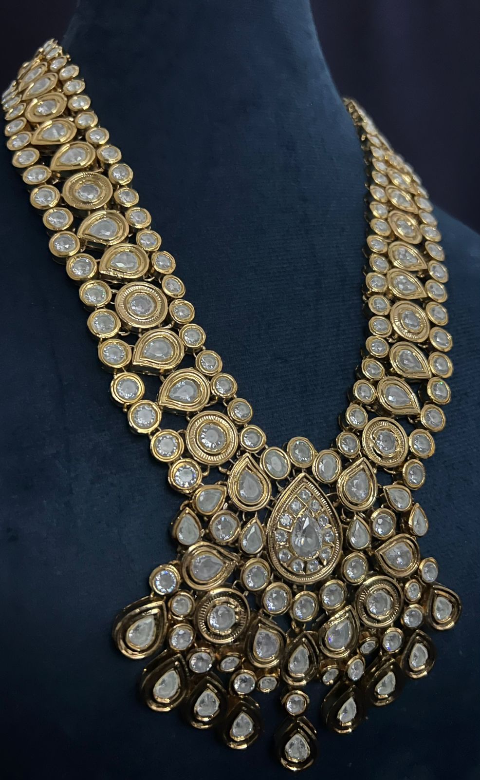 Royal Polki Elegance Necklace Set