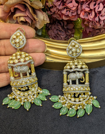 Gajraj Noor Earrings