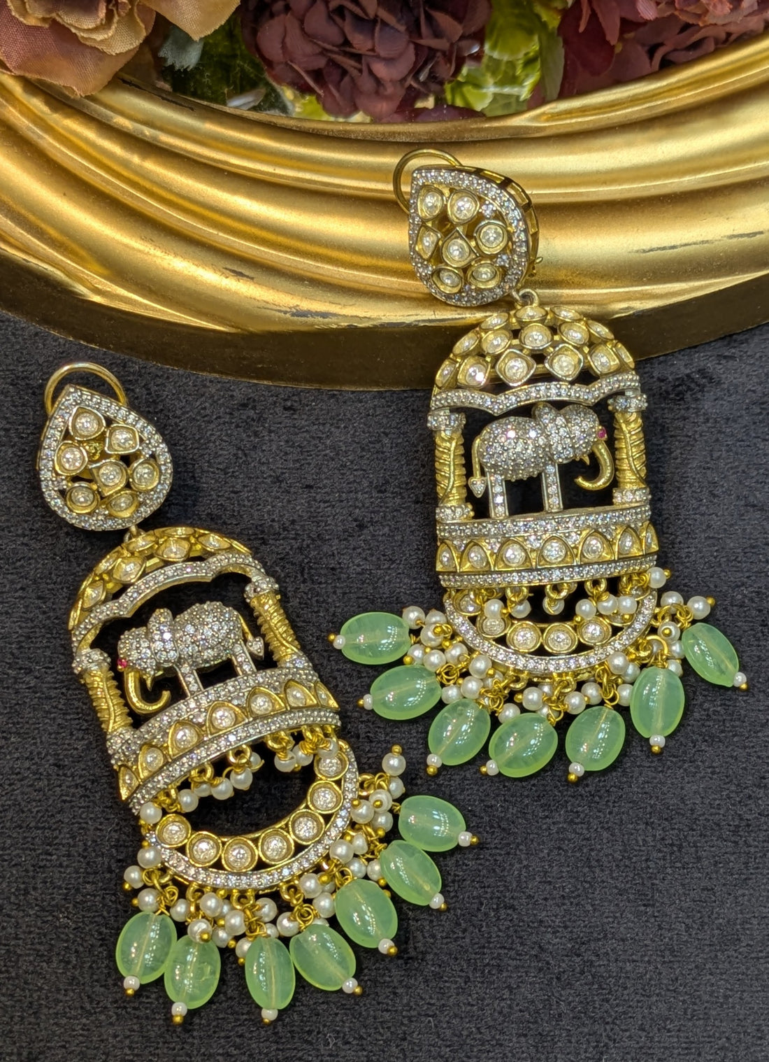 Gajraj Noor Earrings