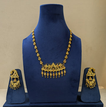 Swarna Lata — Antique Gold Necklace Set