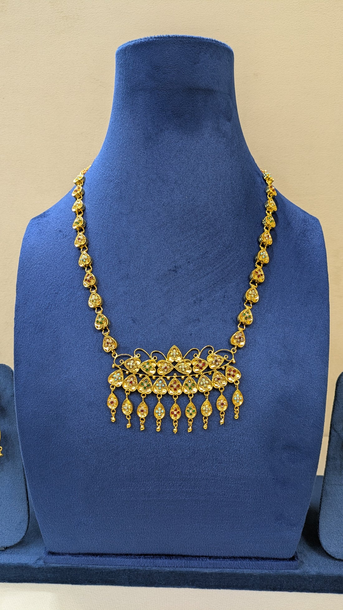 Swarna Lata — Antique Gold Necklace Set