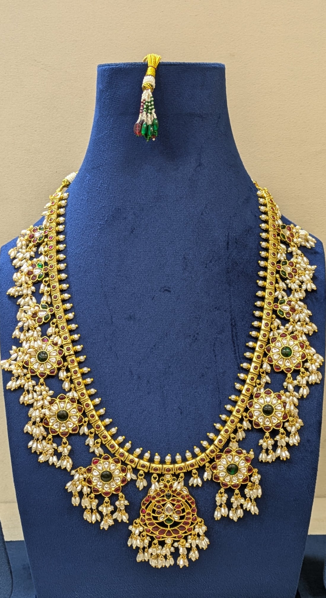 Antique Gulshan Haar — Long Necklace Set