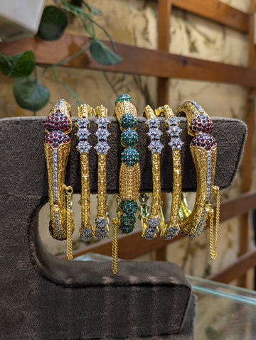 Rang Mahal Kada — Multicolor Openable Bangle Collection
